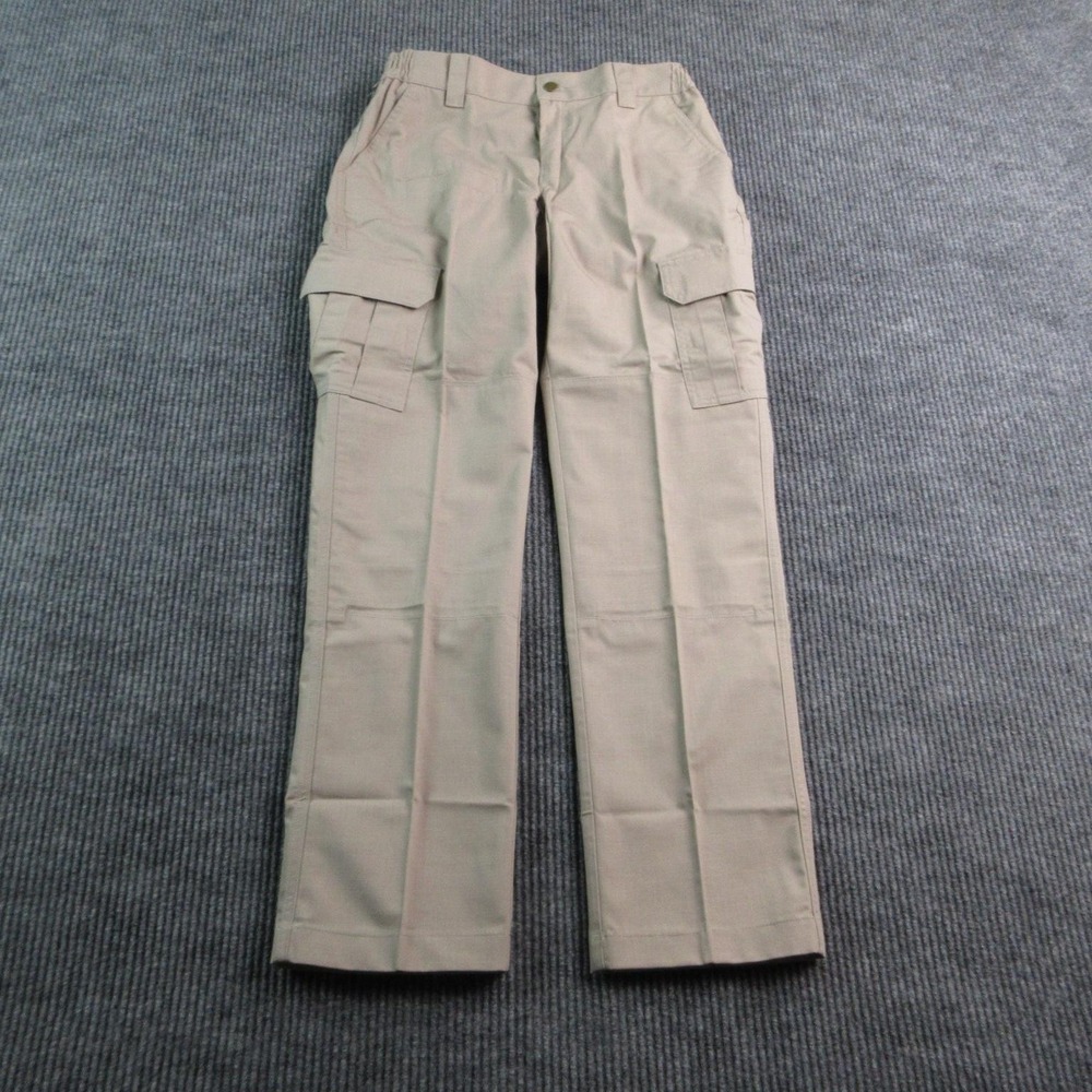Galls Pants Womens 2 Beige Tac Force Tactical Cargo Pockets 29x31* NWT